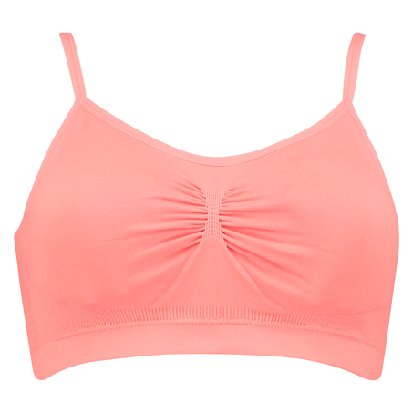 Seamless strappy top, Pink
