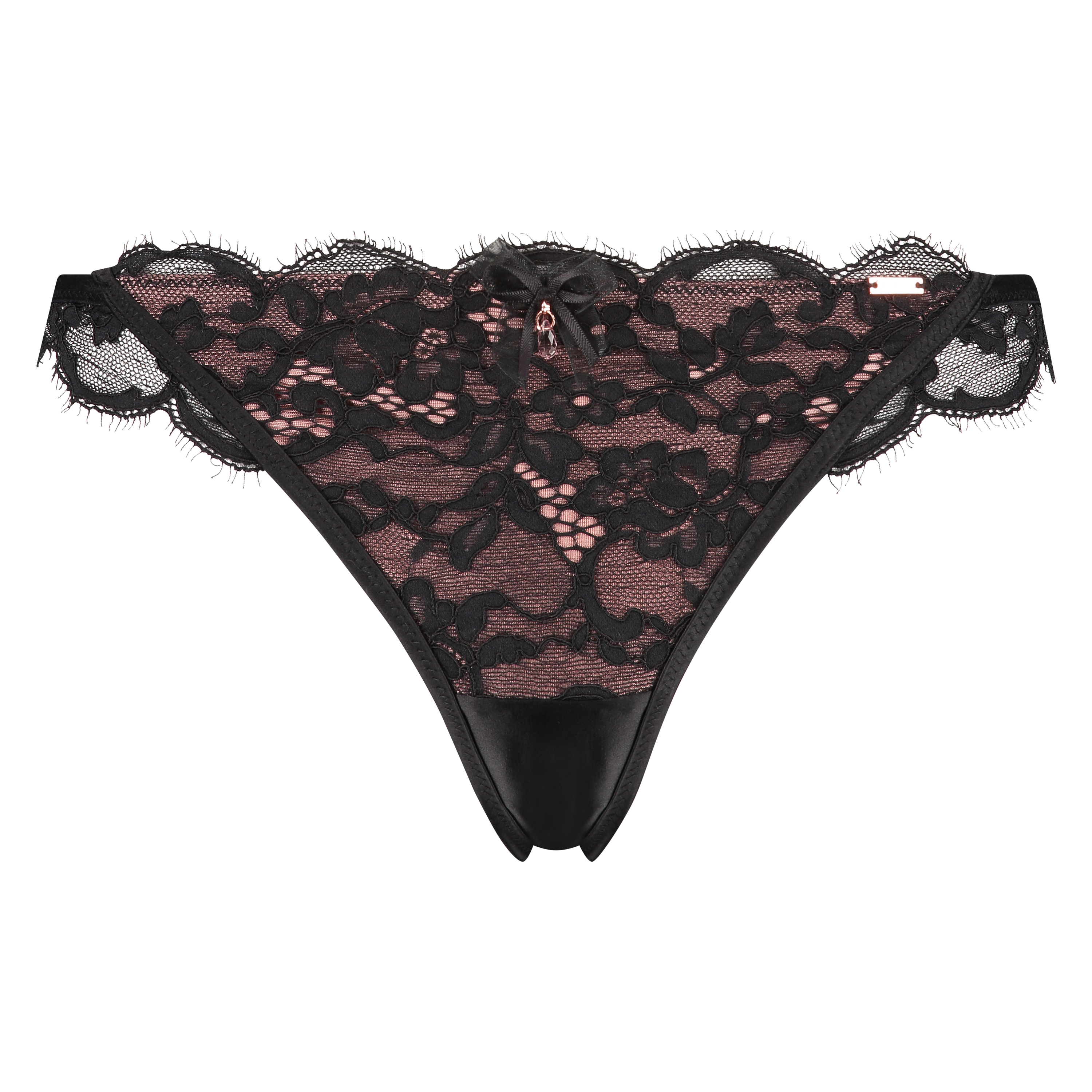 Heather Thong, Black, main