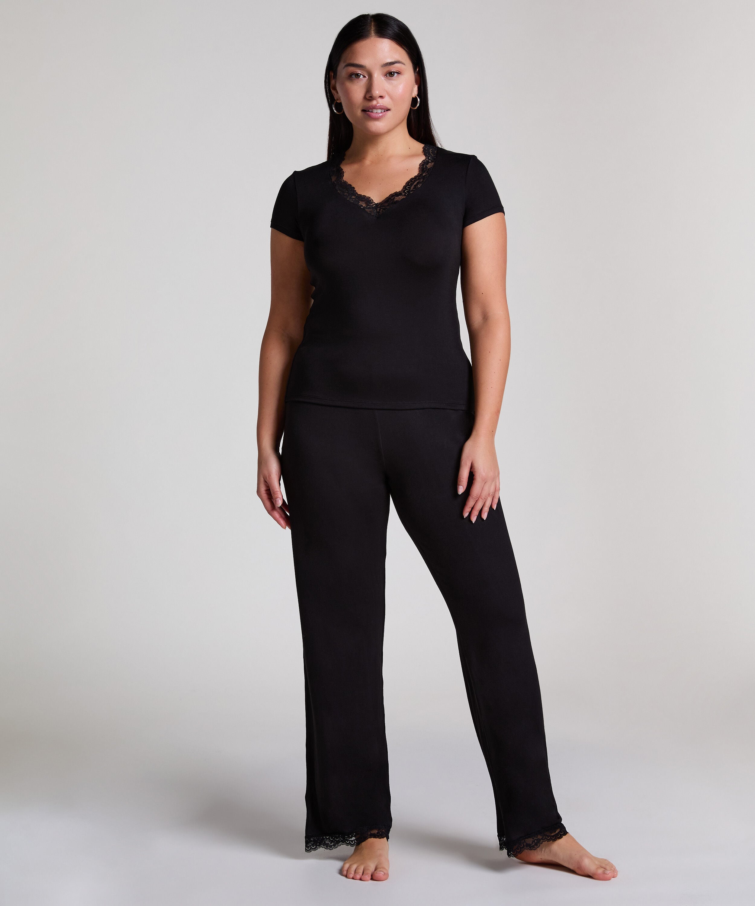 Pyjamaset Nanna, Black