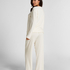 Pyjama Top Loose Pointelle, White