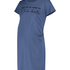 Short-Sleeved Maternity Nightshirt, Blue