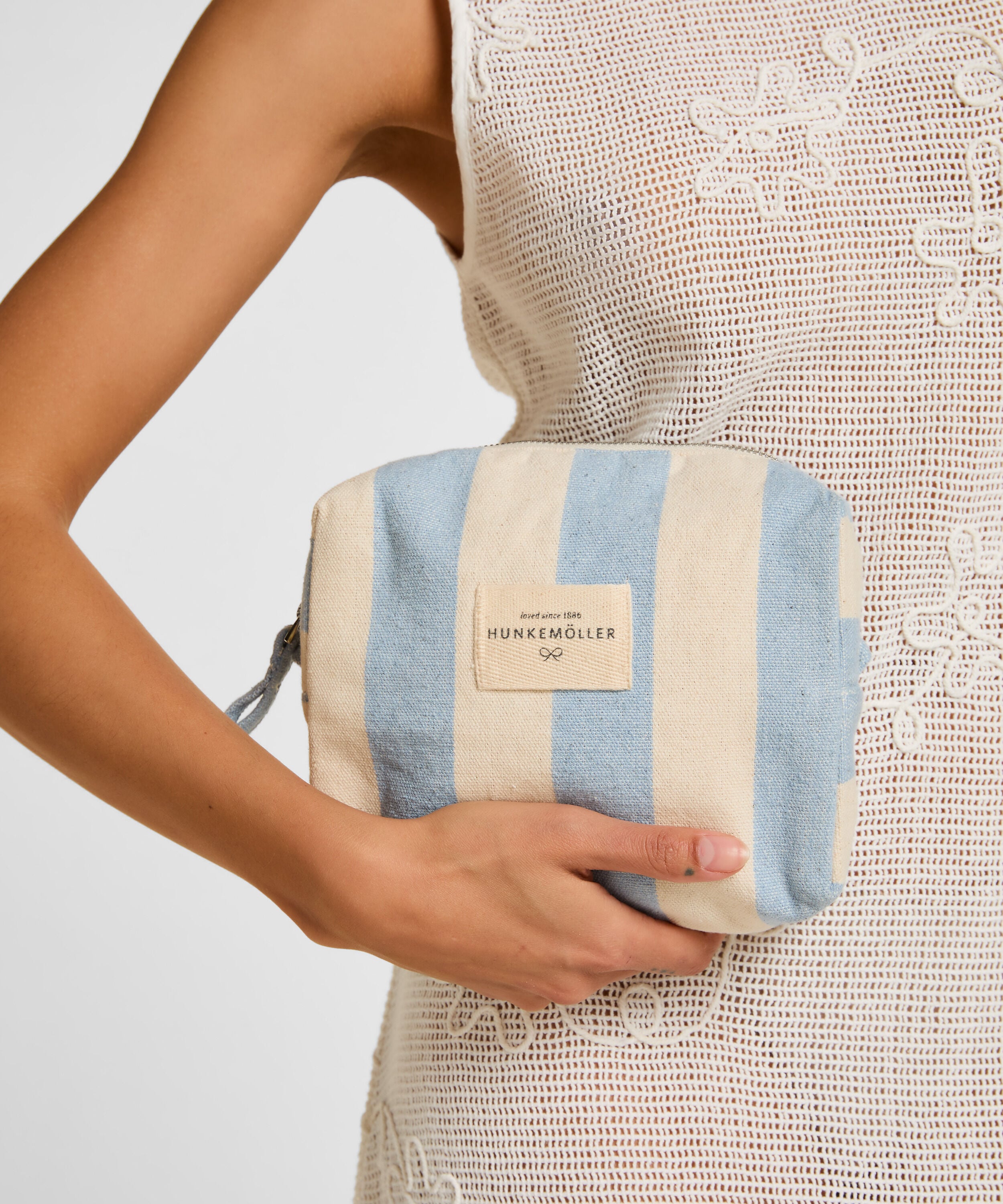 Make-Up Bag, Blue Make-Up Bag, Blue