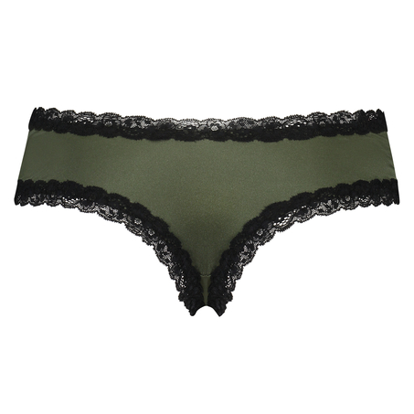 V-Shaped Microfibre Brazilian, Blue