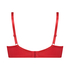 Nina Non-Padded Underwired Minimizer Bra, Red