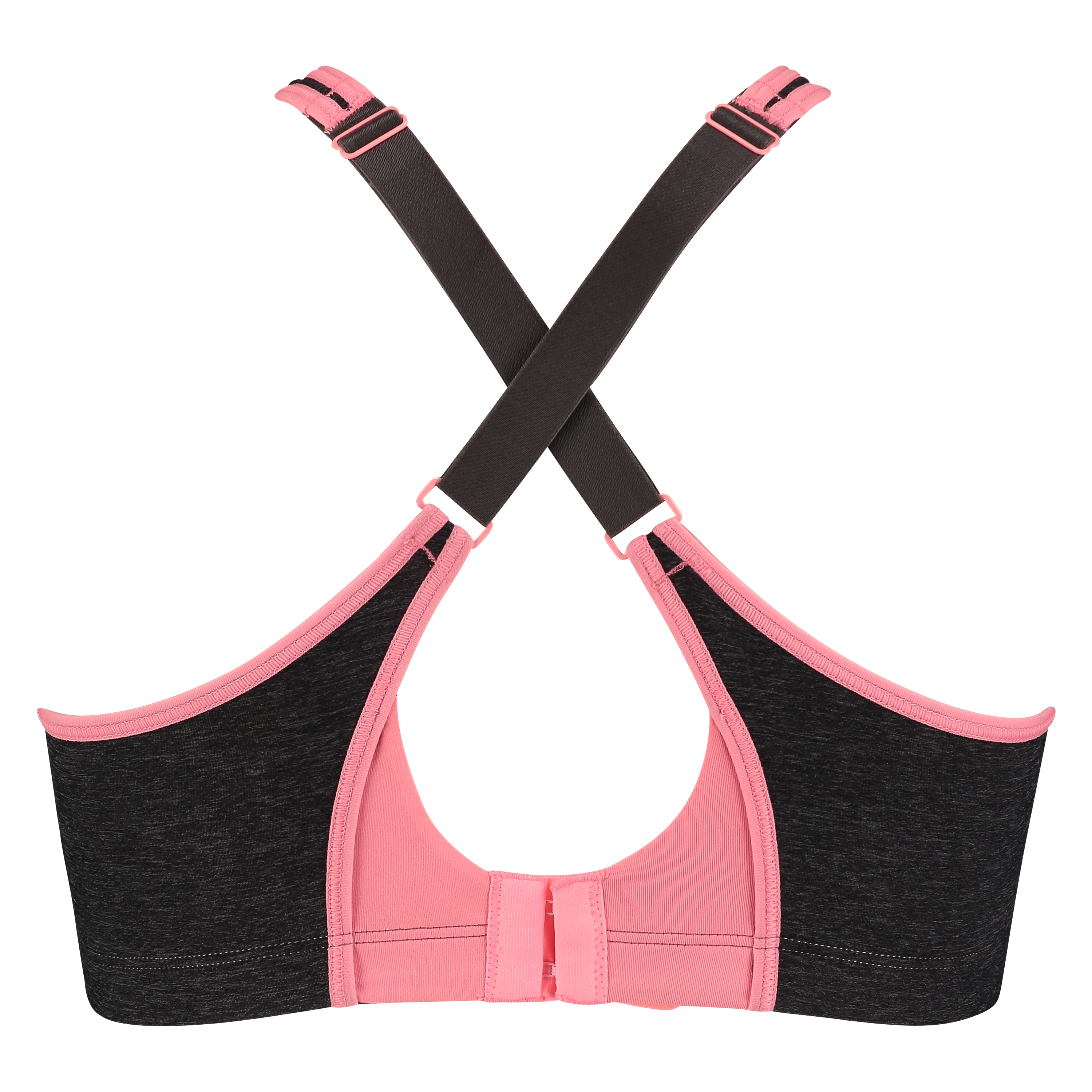 The Athlete sports bra Level 2, Grey, main
