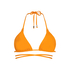 Doha triangle bikini top, Orange
