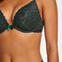 Maya Padded Underwired Push-Up Bra, Green