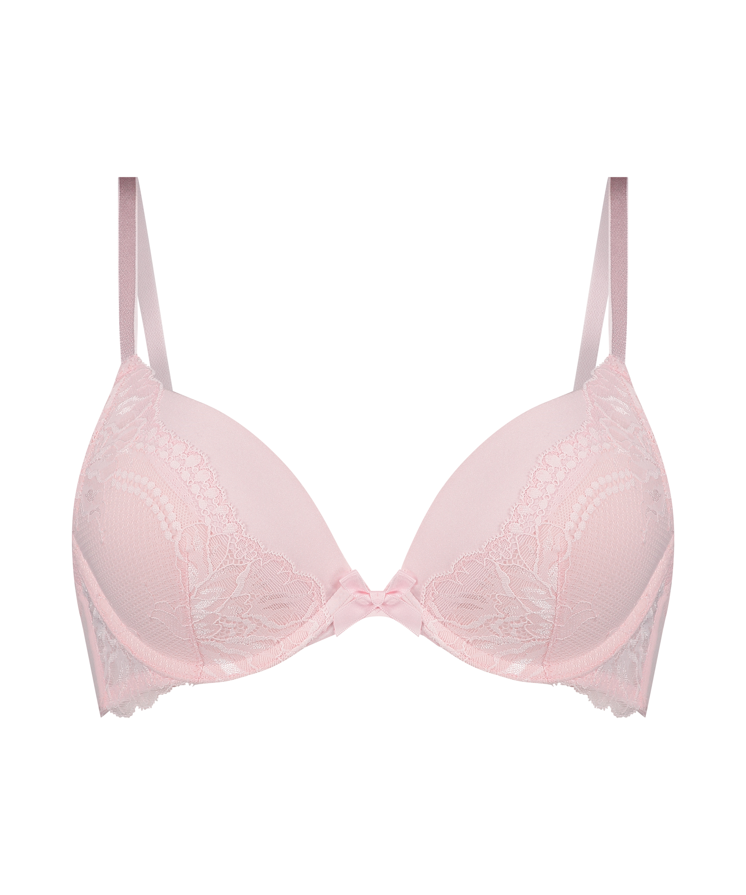 Kimberley Padded Underwired Push-Up Bra, Pink, main