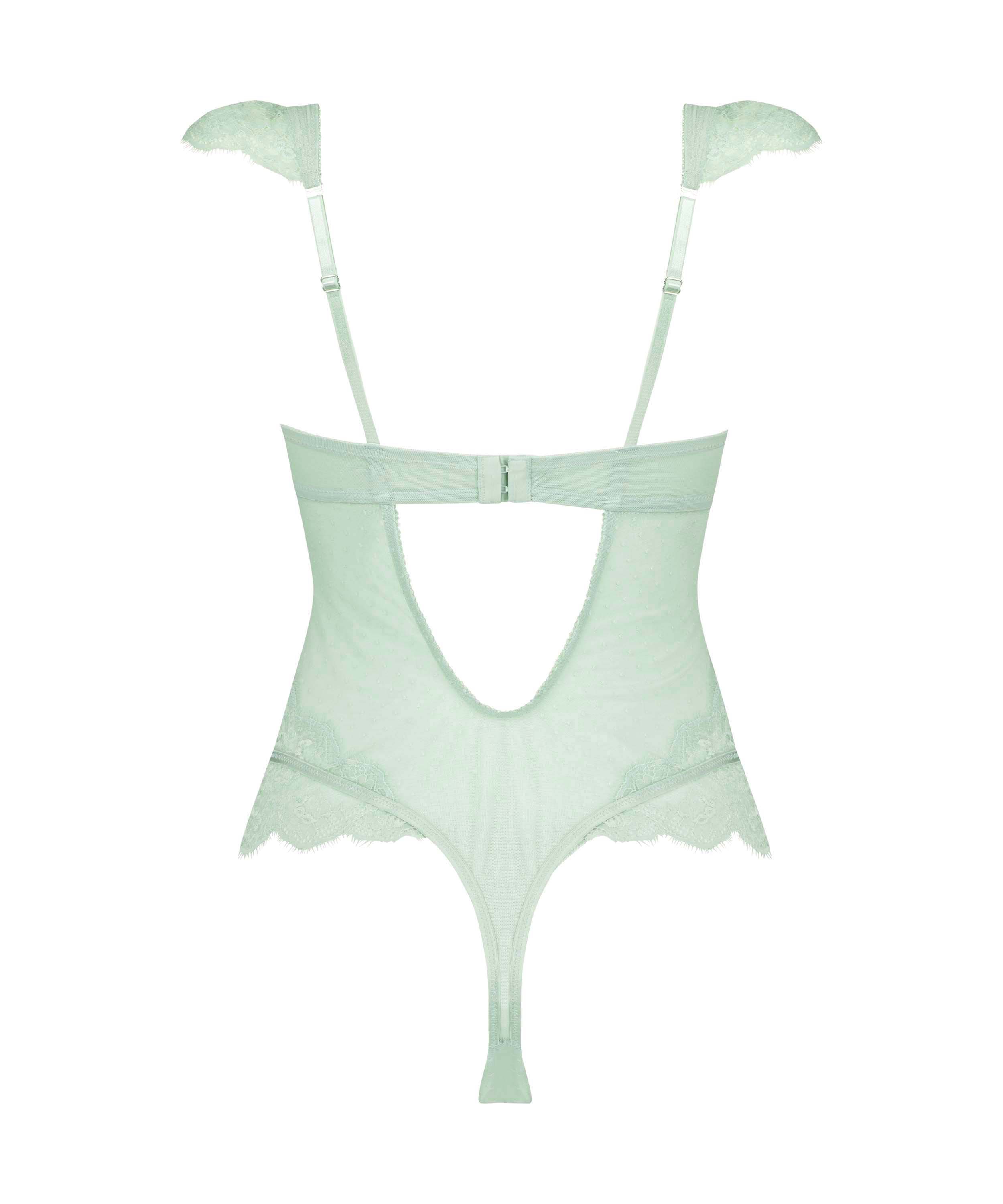 Jolie Non-Padded Underwired Body, Green, main