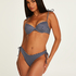 Seychelles high-cut bikini bottoms, Blue
