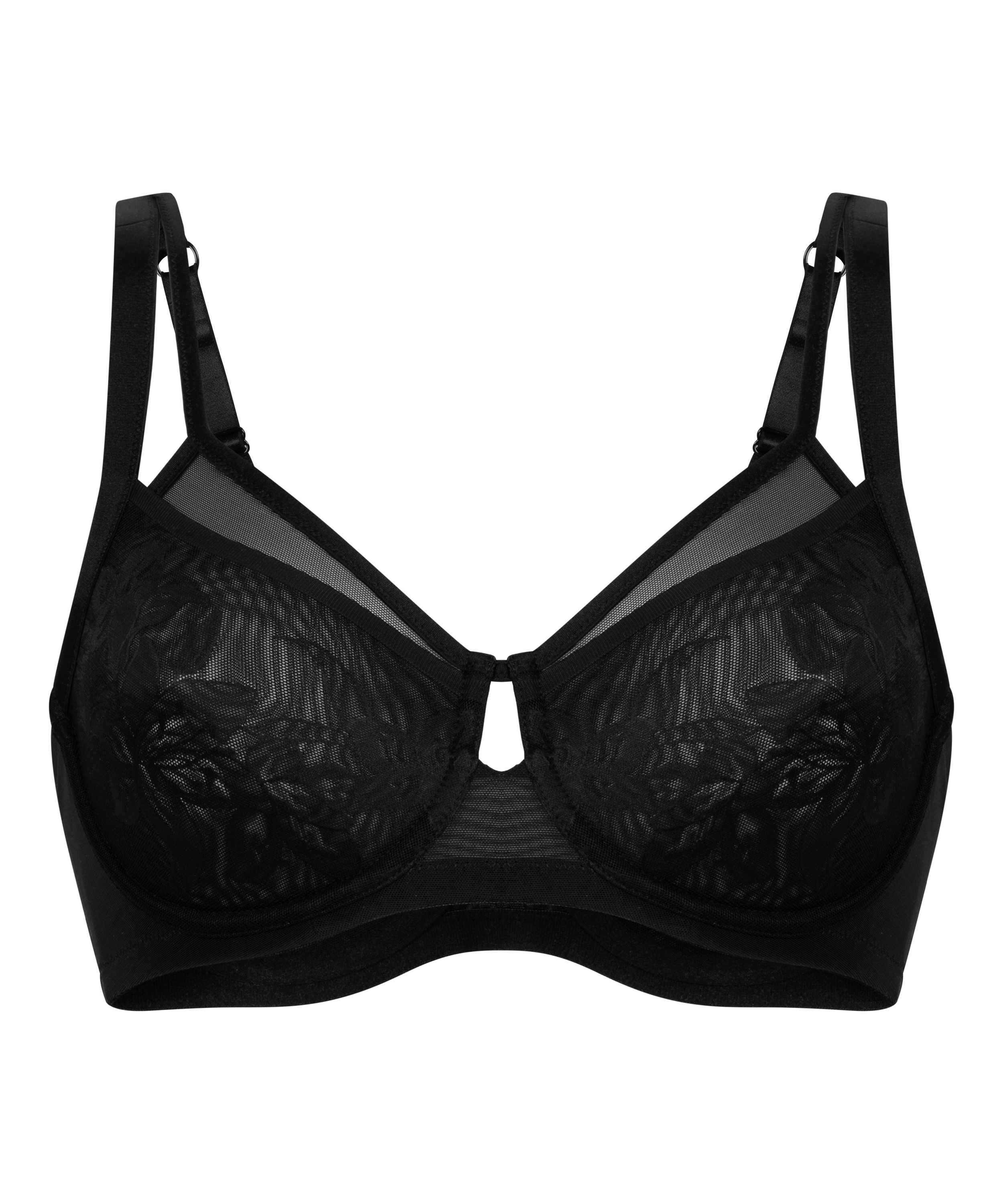 Jocelyn Non-Padded Underwired Minimizer Bra, Green, main