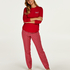 Long pyjama set Gift Set, Red