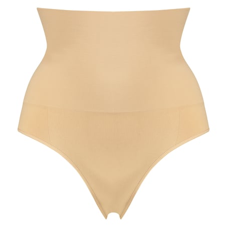 Firming high knickers, Beige