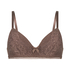 Bessie Padded Non-Wired Bra, Brown
