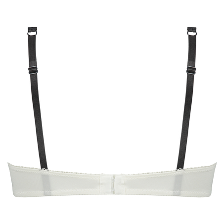 Secret Lace Padded Underwired Bra, White