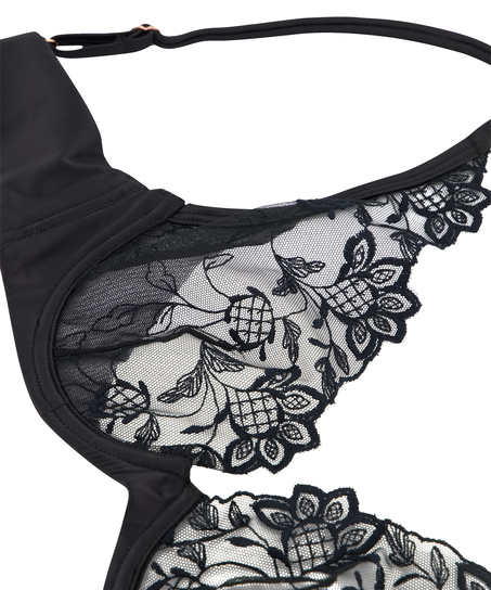 Inga Non-Padded Underwired Bra, Black