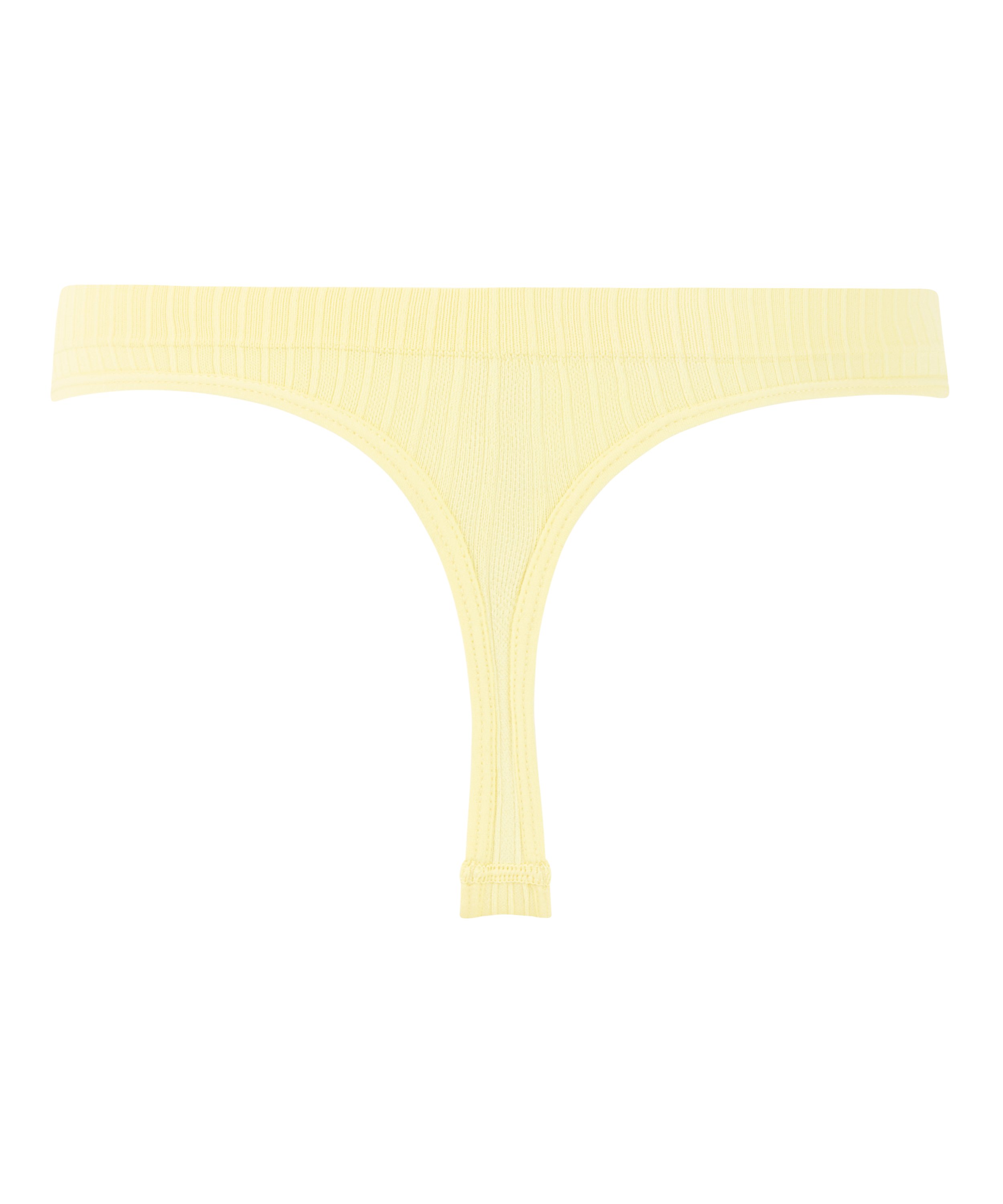 Dianne High Leg Thong, Yellow, main