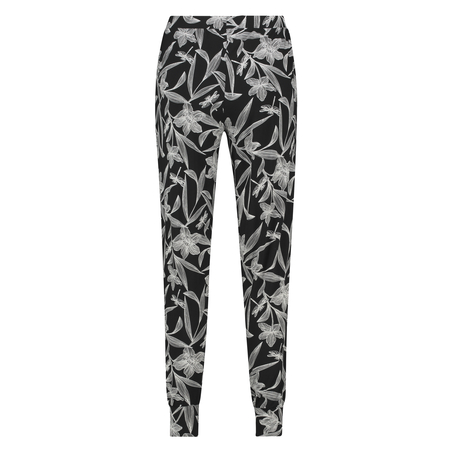 Jersey Pyjama Pants, Black