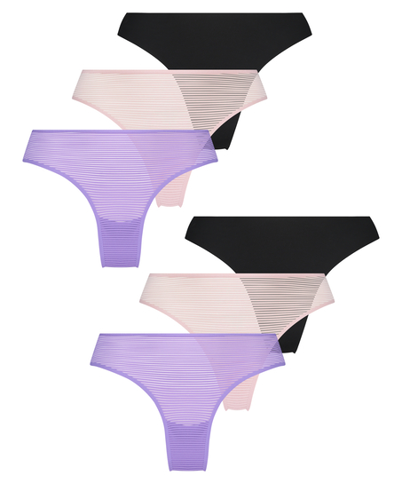 6-Pack Invisible Brazilian, Green