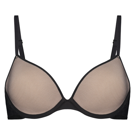 Kylie Padded Underwired Bra, Black