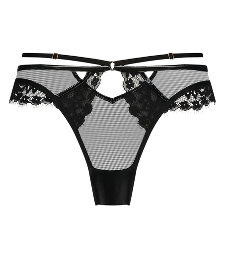 Kali Open Back Brazilian, Black