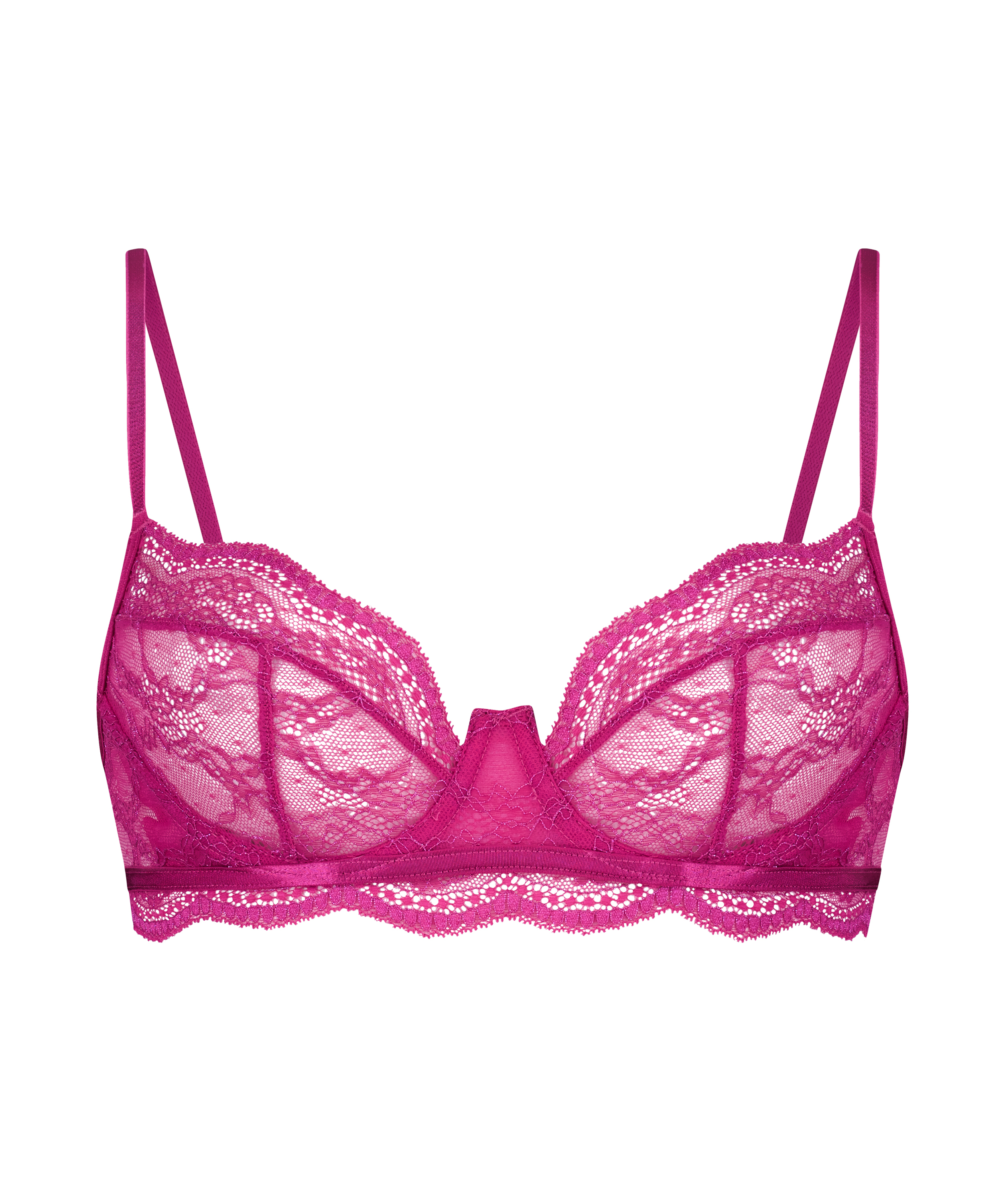 Isabelle Sparkle Non-Padded Underwired Bra, Pink, main