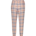 Petite Twill Check Pyjama Pants, Beige