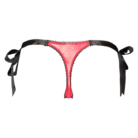 Thong Sissy Lace, Red
