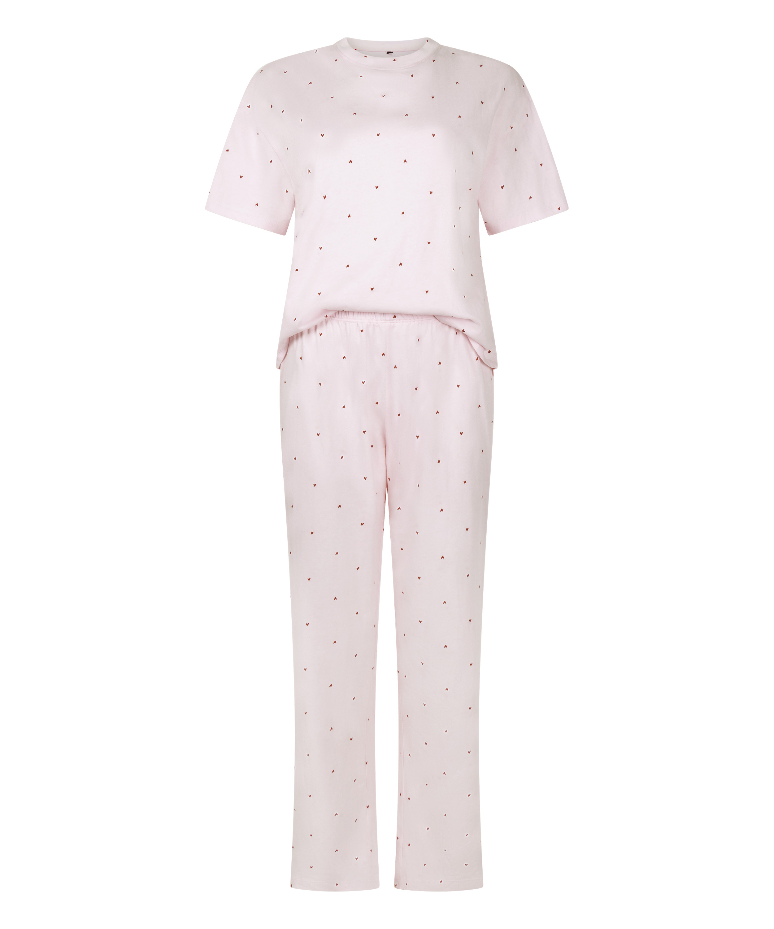Pyjama Set Cotton Print, Pink, main