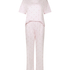 Pyjama Set Cotton Print, Pink