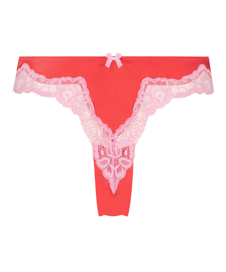 Lace & Shine Brazilian, Red