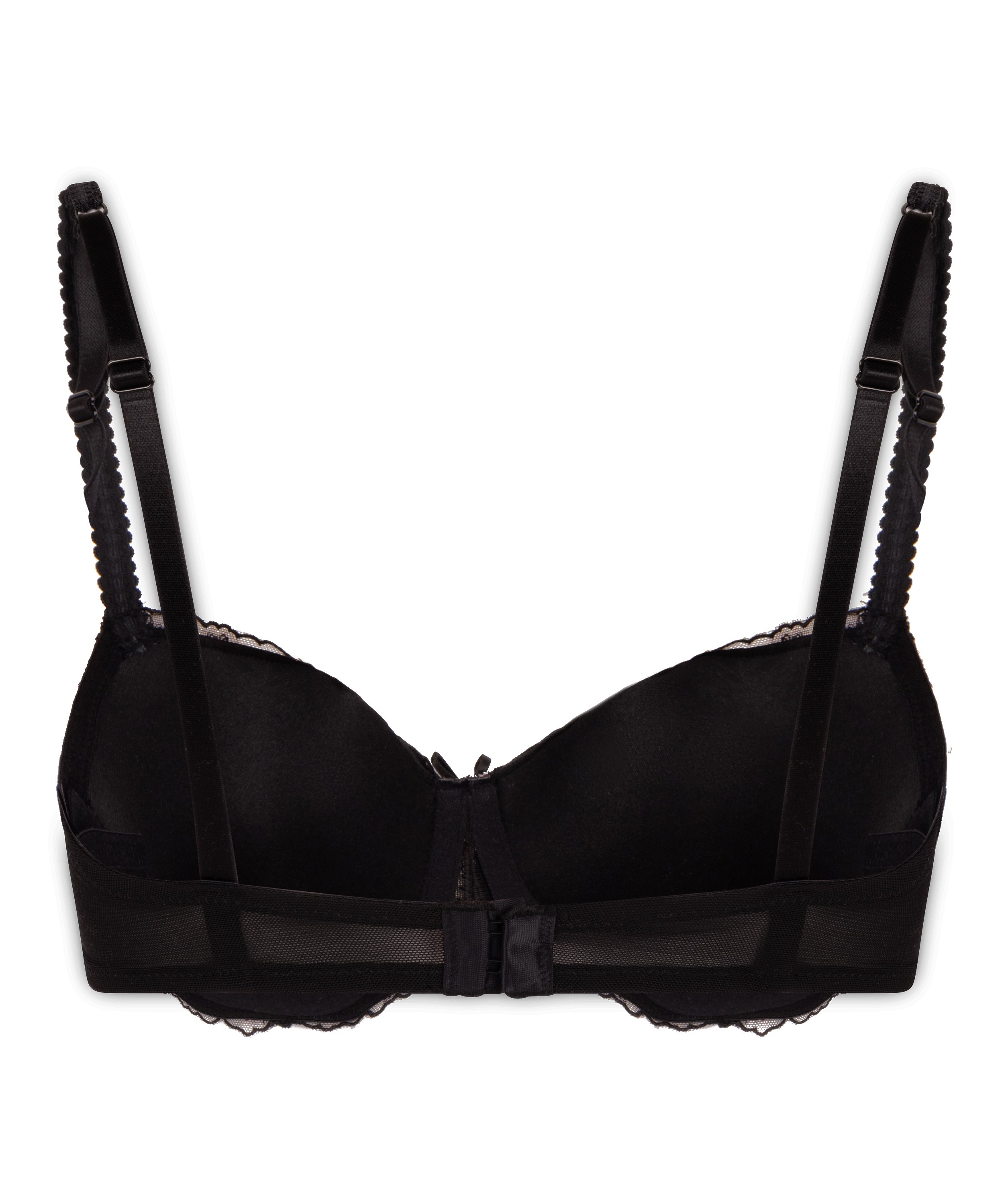 Chloe Padded Underwired Bra, Black, main