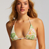 Tropics Triangle Bikini Top, White