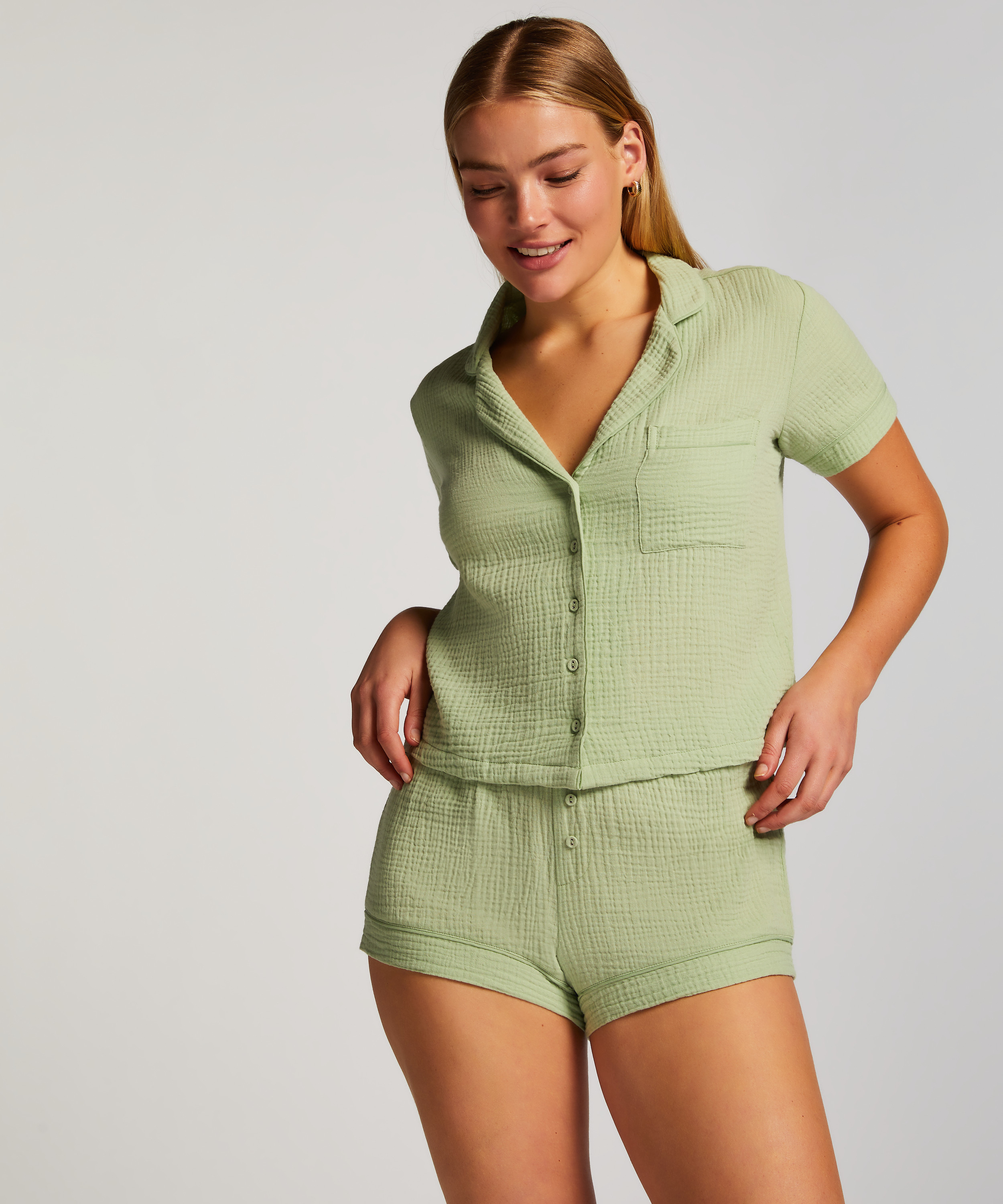 Springbreakers Pyjama Top, Green, main