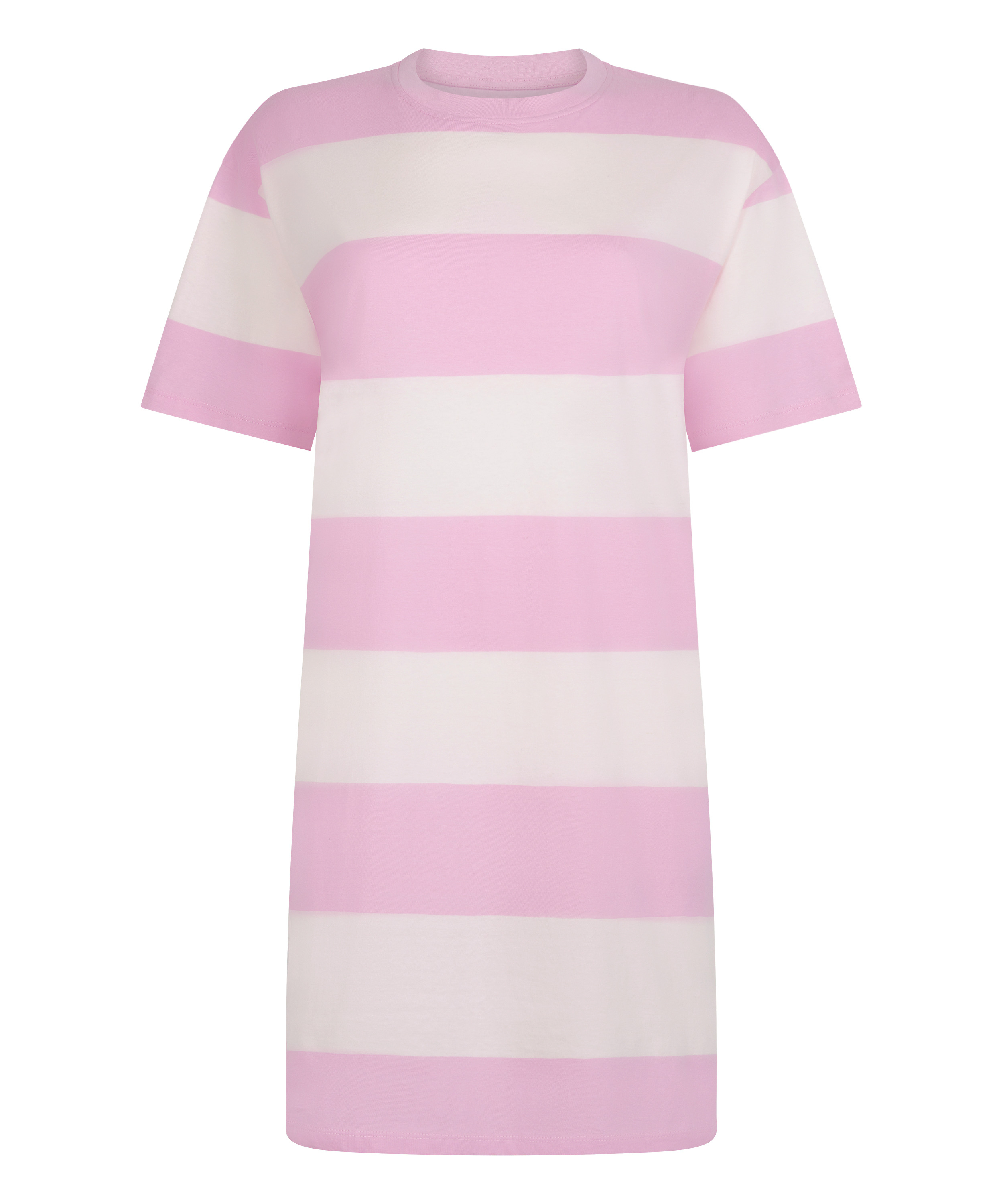 Round Neck Nightshirt, Pink, main