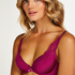 Georgia Padded Underwired Bra, Purple