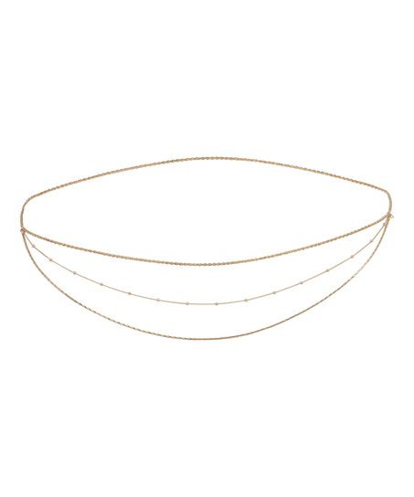 Pearl Hip Chain, Yellow