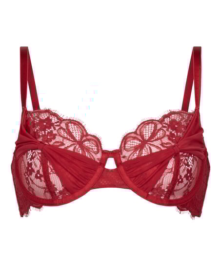 Marianna Non-Padded Underwired Bra, Red