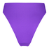 Eclipse High-Leg Bikini Bottoms, Purple