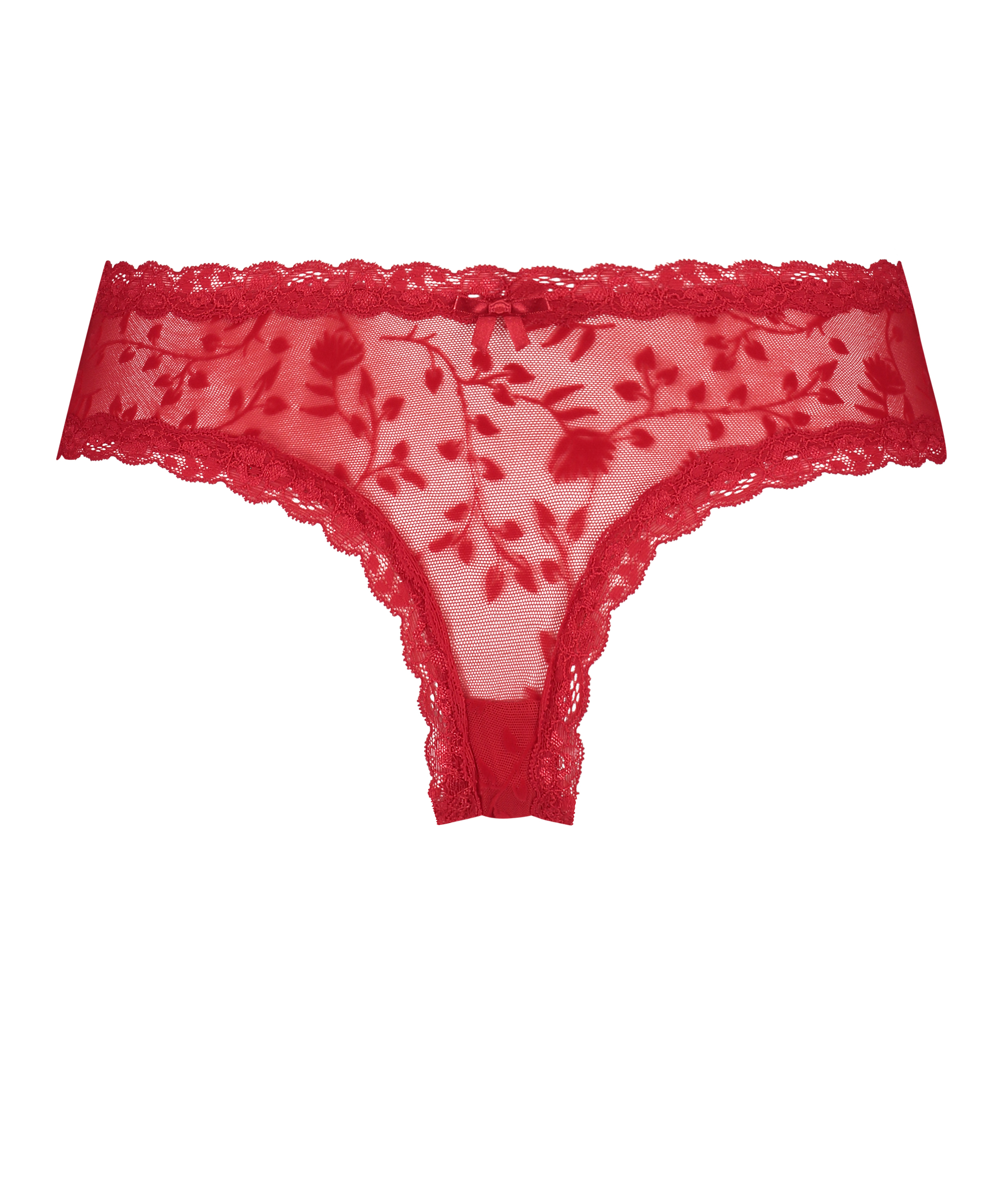 V-shape Mesh Brazilian, Red, main