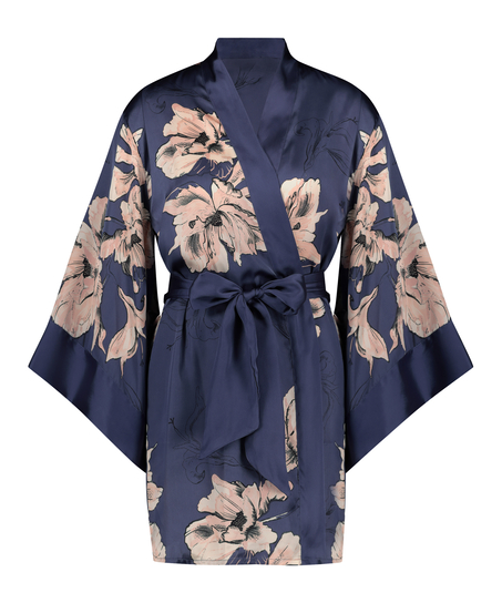 Bloom Satin Kimono for £47 - NOIR Collection - Hunkemöller