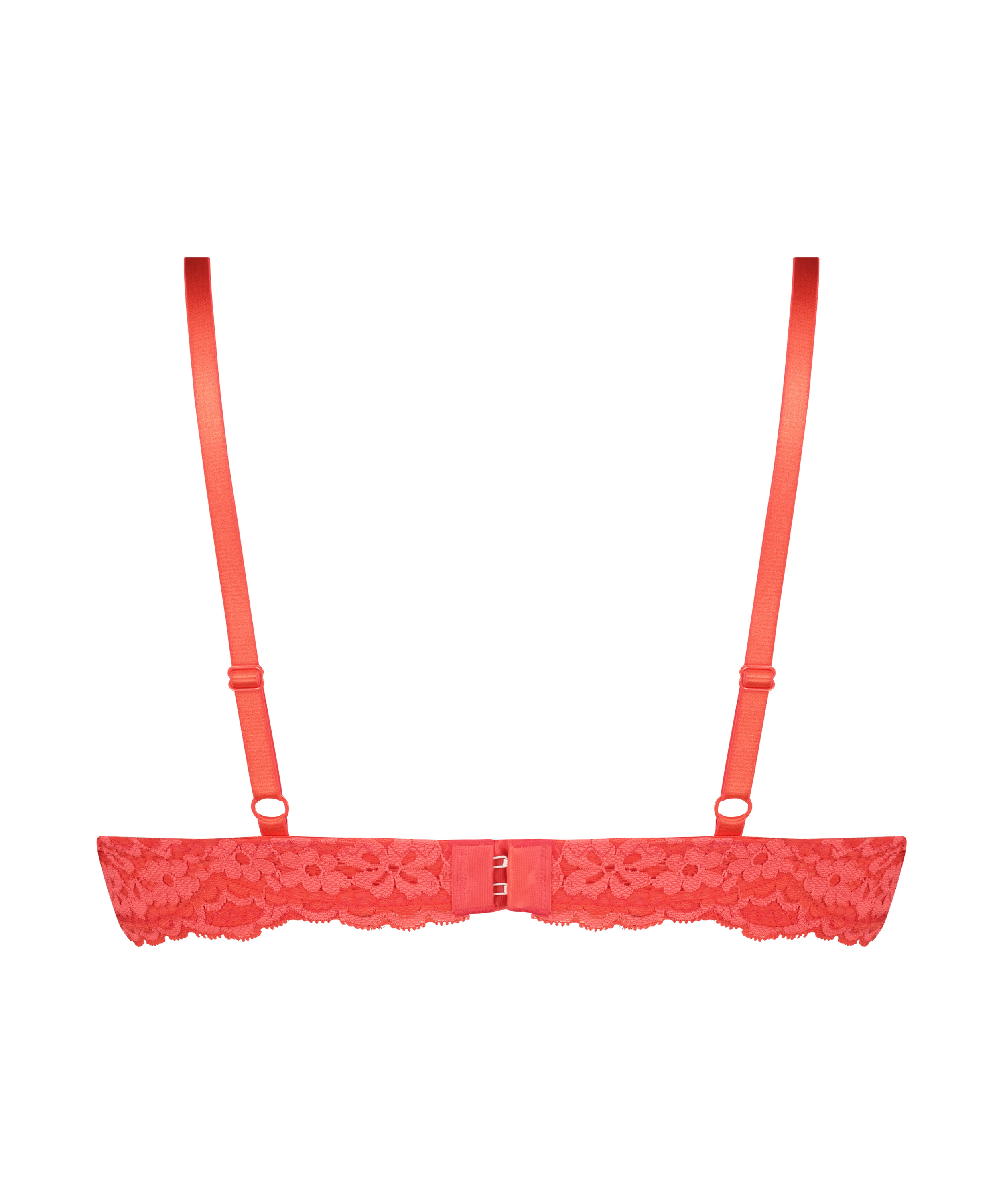 Rose Non-Padded Underwired Bra, Red, main