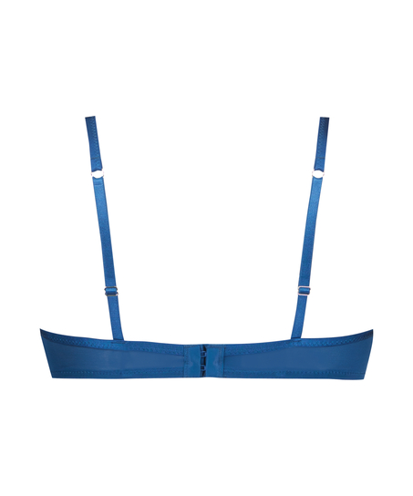 Sosha Non-Padded Underwired Bra, Blue