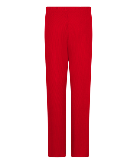 Brushed Jersey Trousers, Red