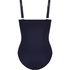 Scallop swimsuit, Blue