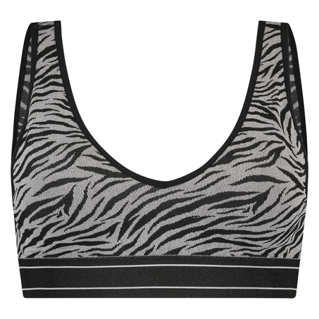 Eliza seamless bralette, Grey