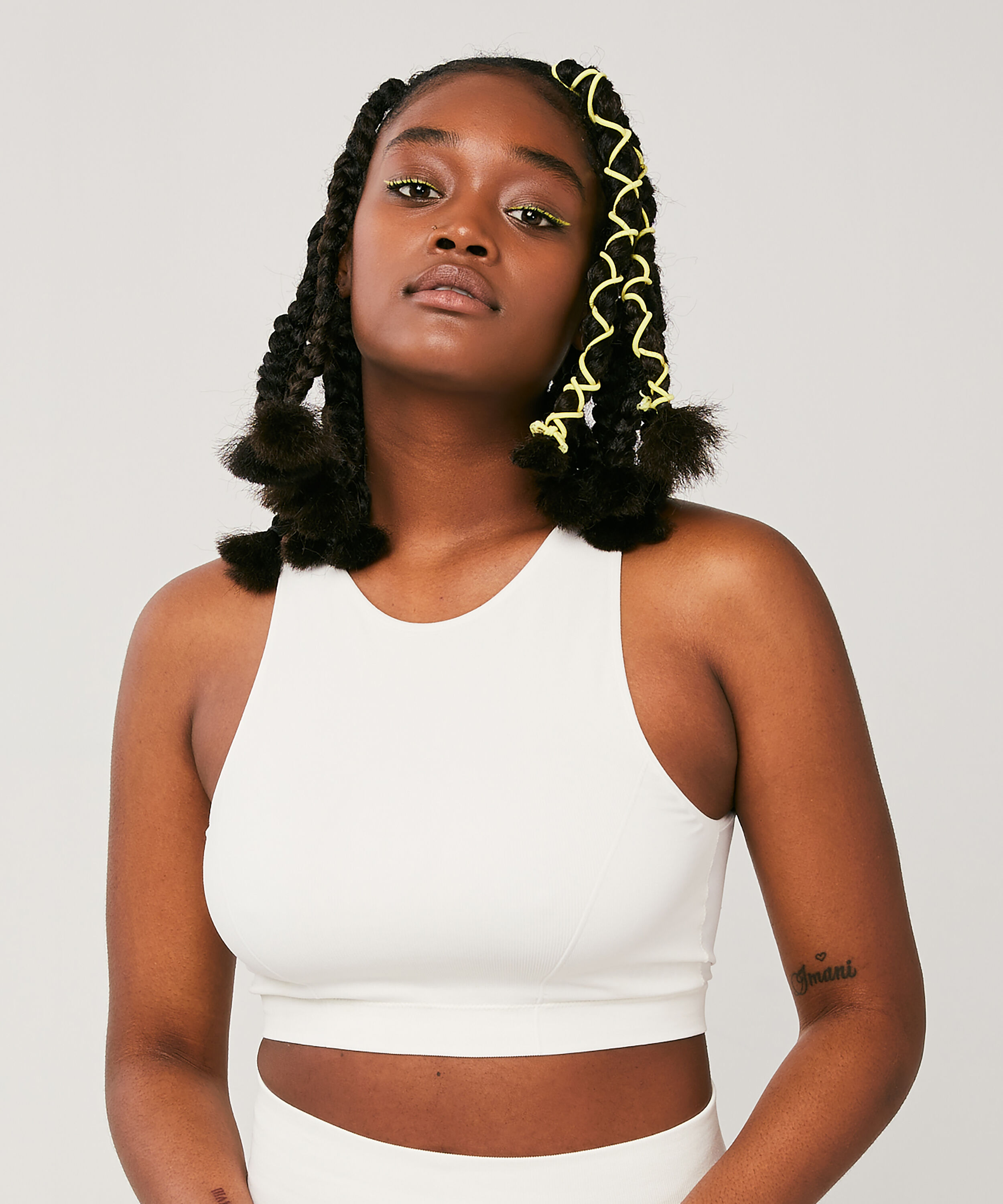 Bae Crop Top, White