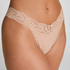 Madison Thong, Beige