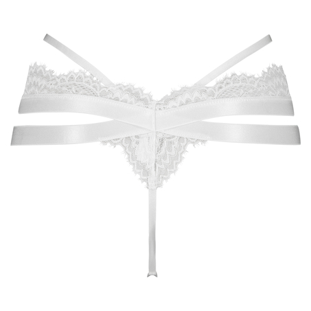 Chasity thong, White