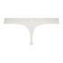Mesh Thong, White